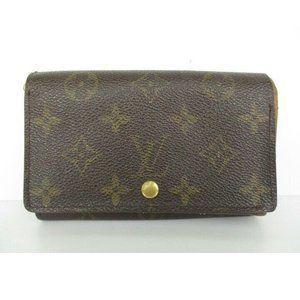 Louis Vuitton Monogram Wallet #1259***